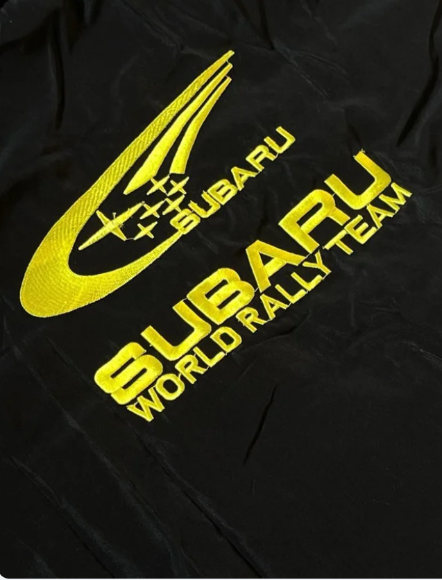 Subaru F1 Black Jacket Vintage Style