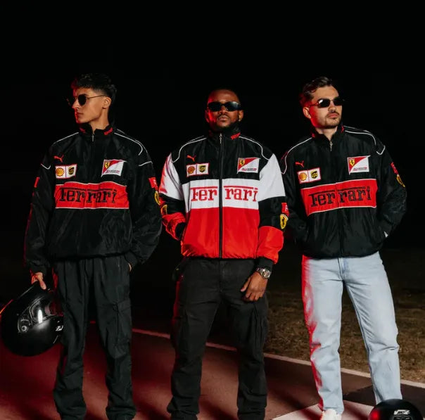 Ferrari F1 Jacket Vintage Style