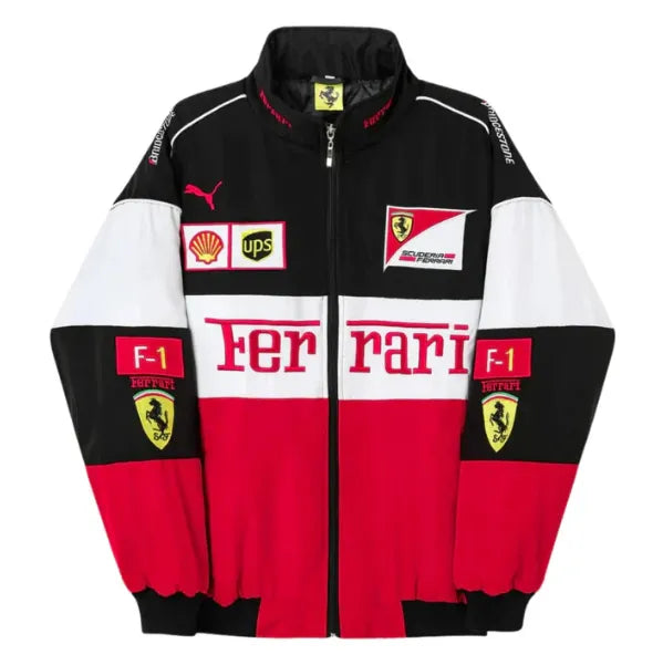 Ferrari F1 Jacket Vintage Style