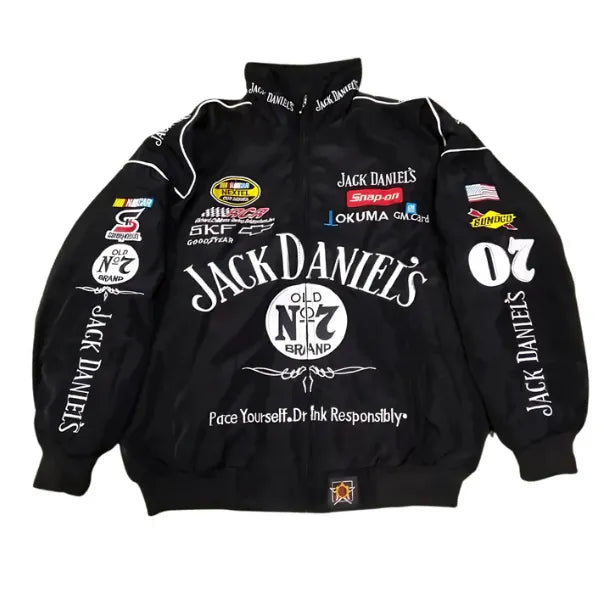 Jack Daniels F1 Jacket Vintage Style