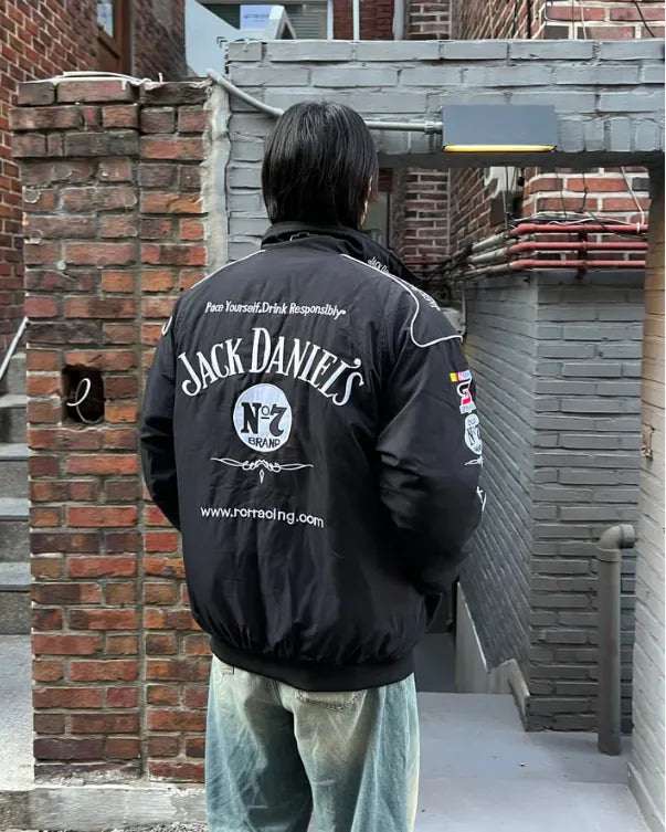Jack Daniels F1 Jacket Vintage Style